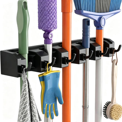 Broom Holder Wall Mounted
