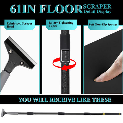 Floor Scraper Heavy Duty Long Handle