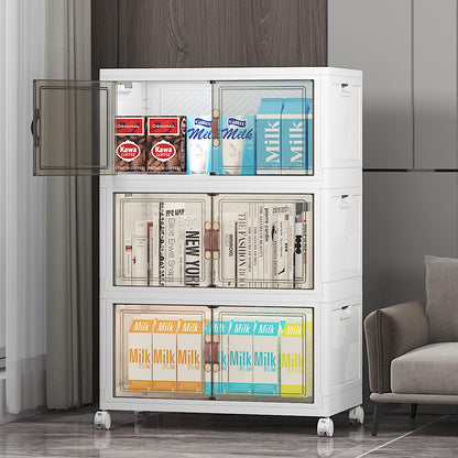 Stackable Storage Bins with Lid (3 Count)