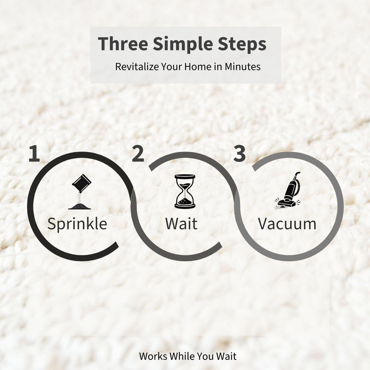 Cozy Cinnamon & Apple Carpet Deodorizer Powder (16 Ounce)