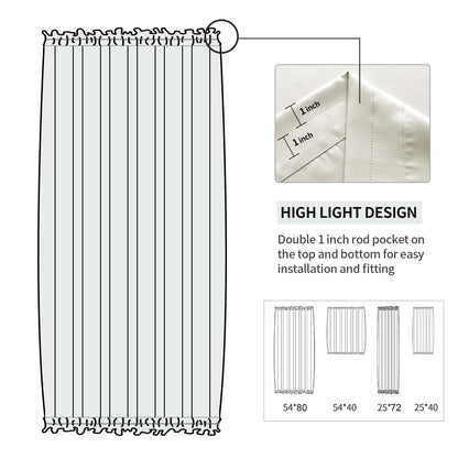 French Door Curtains