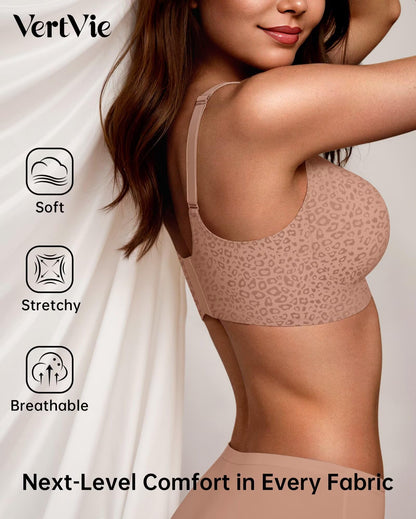 Seamless Jelly Bra No Underwire Supportive Bralette
