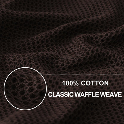 100% Cotton Waffle Weave Kitchen Dish Towels 8 (8 Count)