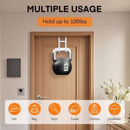 Over the Door Hooks (4 Count)