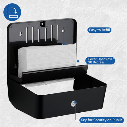 Multifold Paper Towel Dispenser Wall Mount