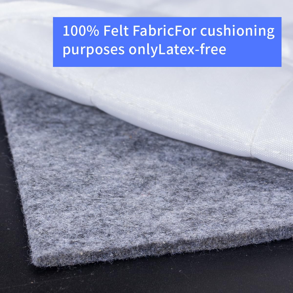 Extra Large Area Rug Cushioned Pad (15 Sq Ft)