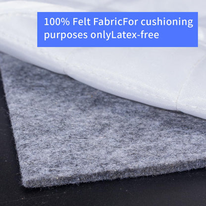 Extra Large Area Rug Cushioned Pad (15 Sq Ft)