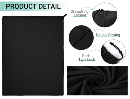 Bulk Travel Laundry Bag (6 Count)