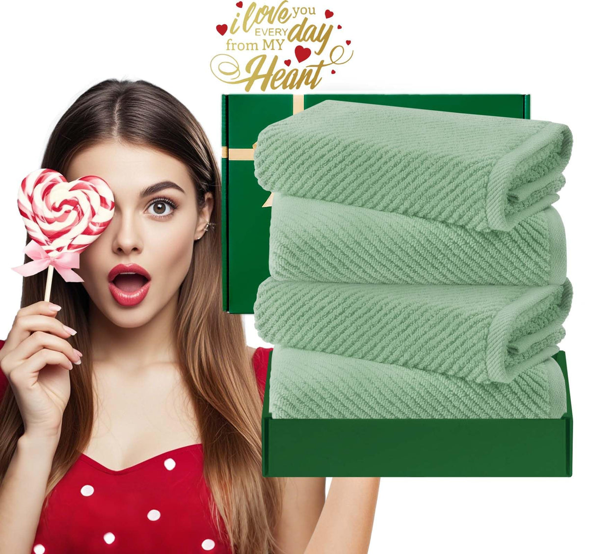 Hand Towels 4PC (4 Count)
