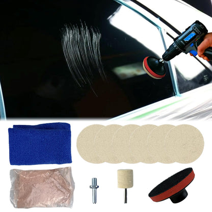 9Pcs Set Glass Polishing Kit