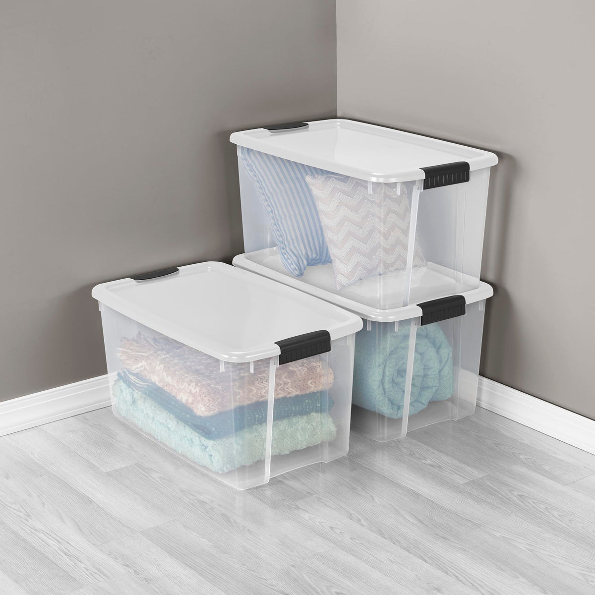 8 Pack 70 Quart Ultra Latch Box (8 Count)