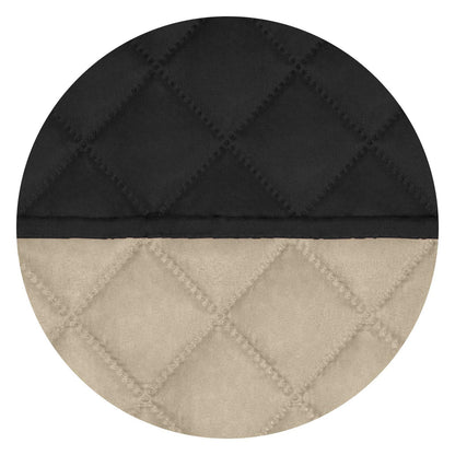 Reversible Quilted Oversized Recliner Sofa Cover