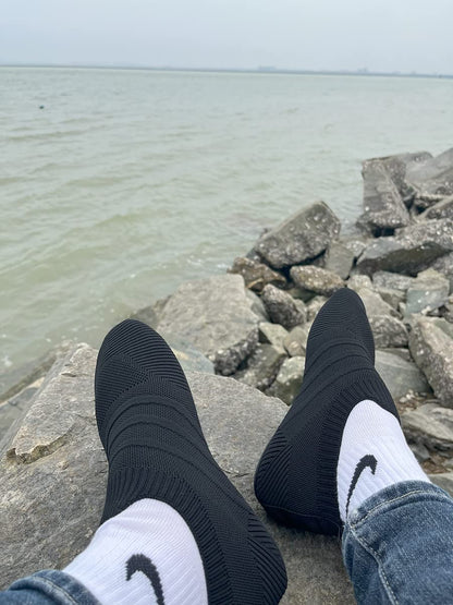 Adult Indoor House Slippers Socks Travel Lightweight Comfort Non Slip Grip House Floor Home Shoes for Women Men