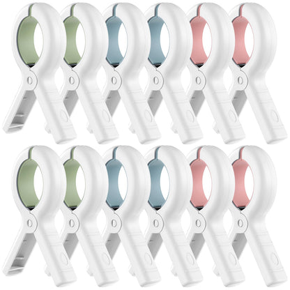 12 Pack Beach Towel Clips (12 Count)