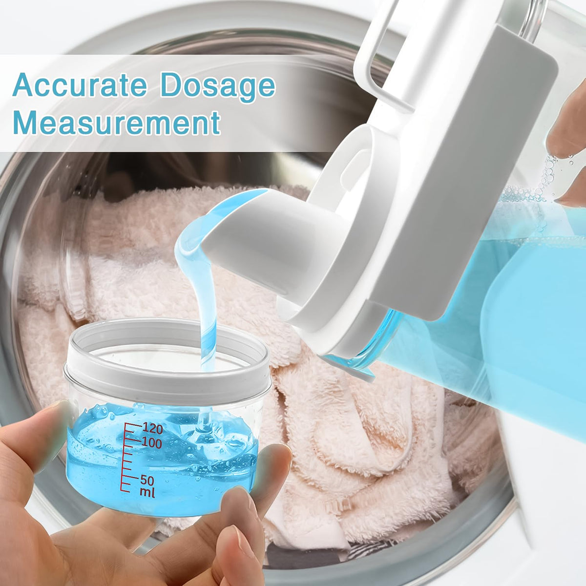 3 Pack Laundry Detergent Dispenser (294 Fl Oz)