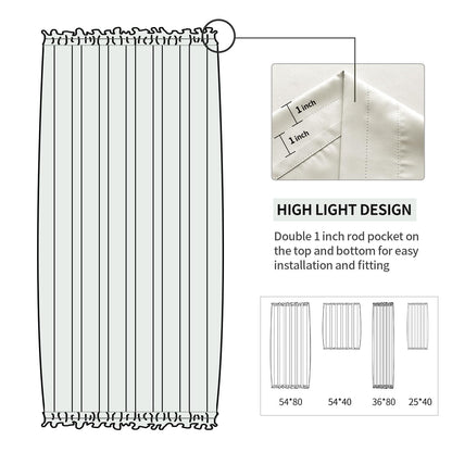 French Door Curtains
