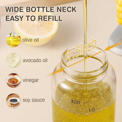 Large Olive Oil Dispenser Bottle Kitchen (2 Count)