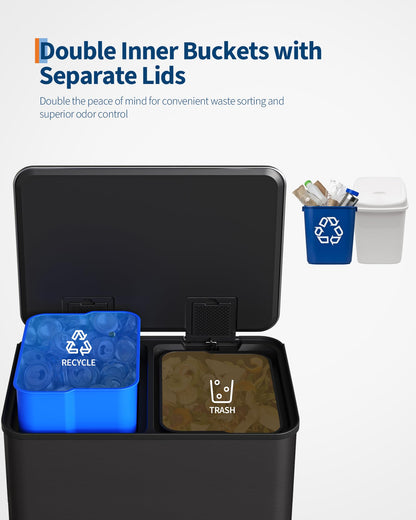 60 L 16 gal Kitchen Trash Can