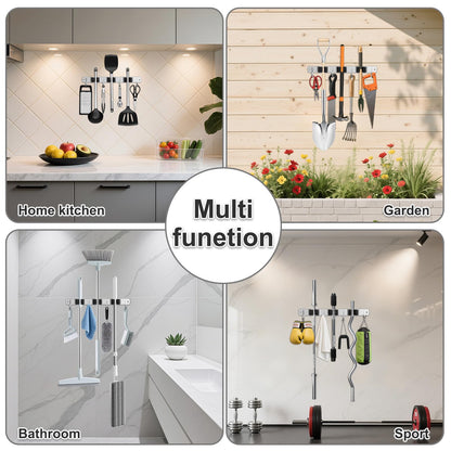 Broom Holder Wall Mount