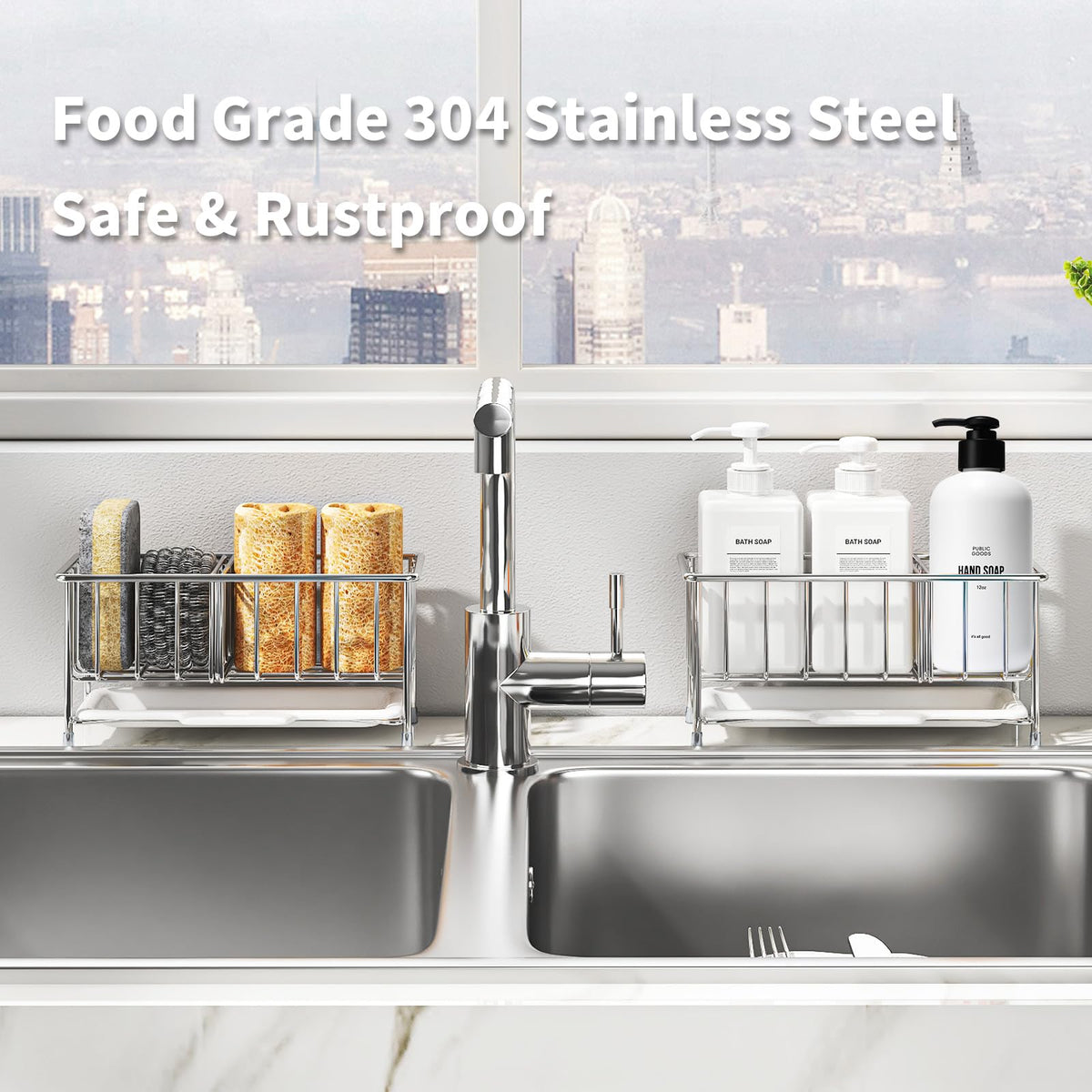 Kitchen Sink Sponge Holder