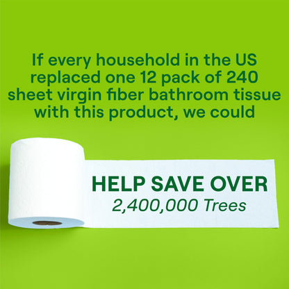 Toilet Paper 100% Recycled 2 (48 Count)