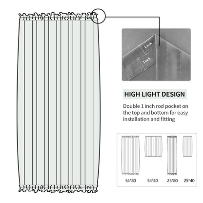 French Door Curtains