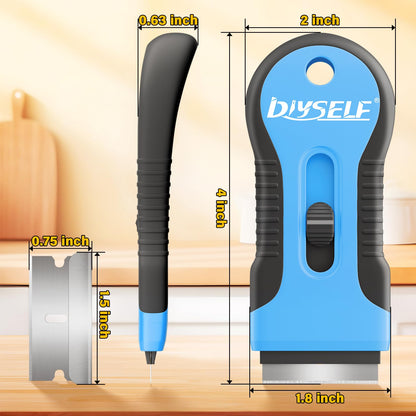 2 Pack Glass Scraper