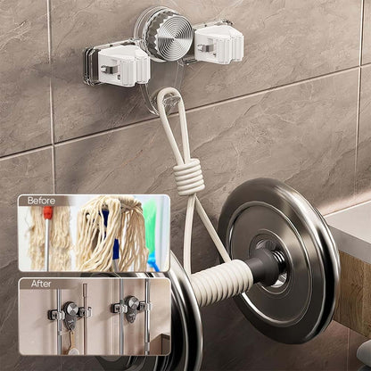 PROMPTANDA Broom Holder Mop Hanger