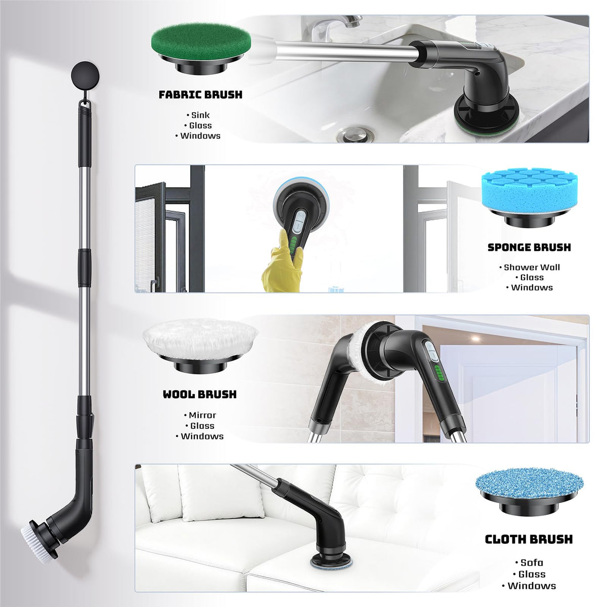 Electric Spin Scrubber