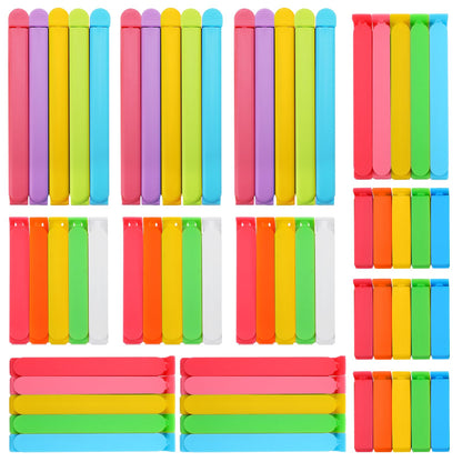 60 PCS Colorful Chip Clips (60 Count)
