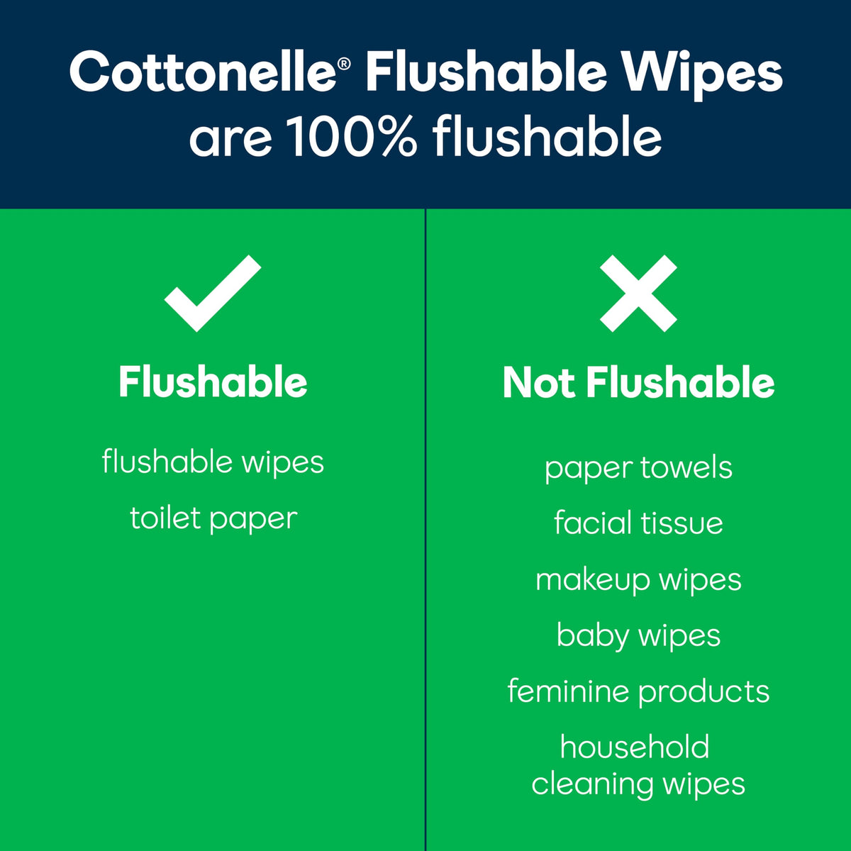 GentlePlus Flushable Wet with Aloe & Vitamin E (84 Count)