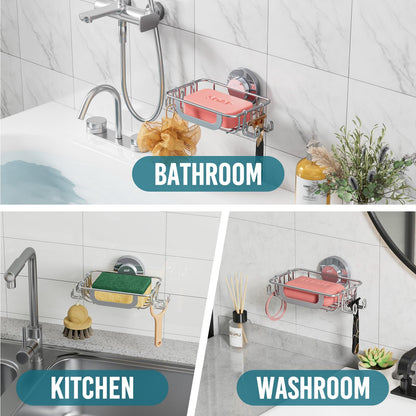 Soap Dish Bar Soap Holder Suction Cup