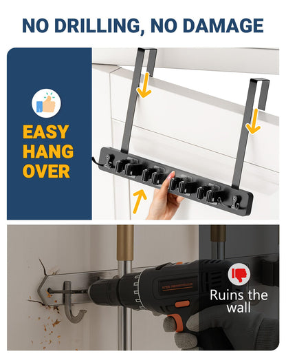 Broom Holder Door Mount