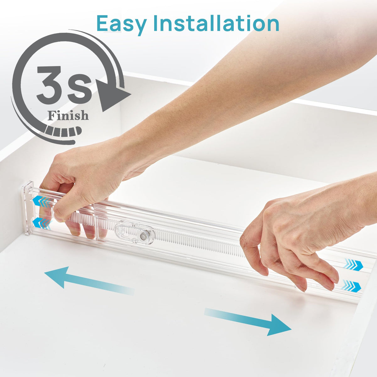 2.36" Short Upgrade Drawer Dividers 12.8" (4 Count)