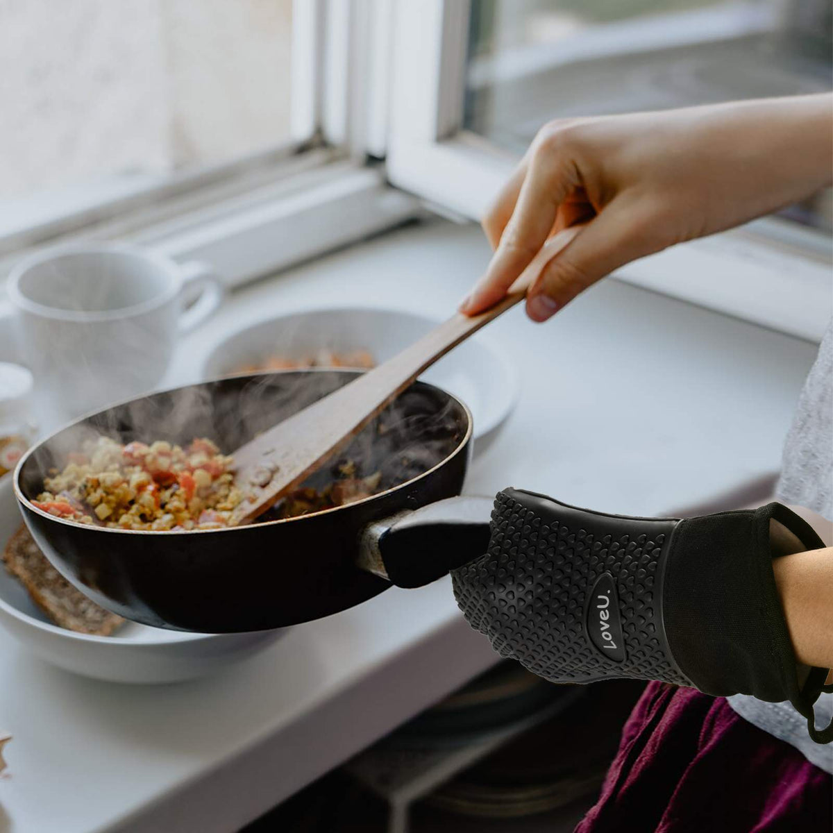 Silicone Oven Mitts Gloves