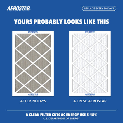 Air Filter 16x22x1 MERV 13 AC Filter (6 Count)