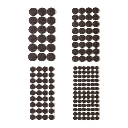 Felt Furniture Pads for Hardwood Floors 164 Piece (129 Count)