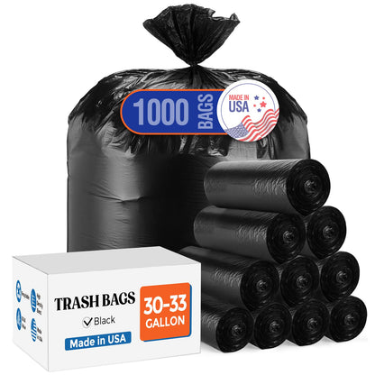30 33 Gallon Trash Bags (1000 Count)