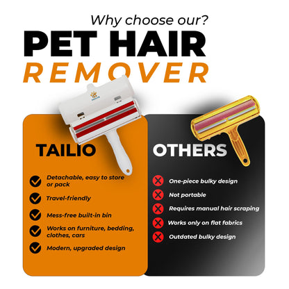 Pet Hair Remover with Fur Collector