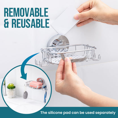 Soap Dish Bar Soap Holder Suction Cup