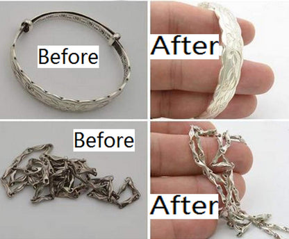 50pcs Jewelry Cleaning Cloth Polishing Cleaning Cloths for Sterling Silver Gold Platinum Platinum Jewelry