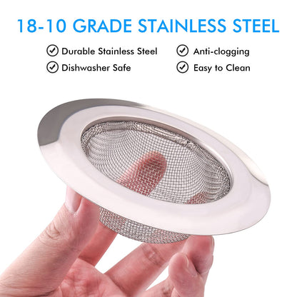 2Pcs Kitchen Sink Strainer (2 Count)