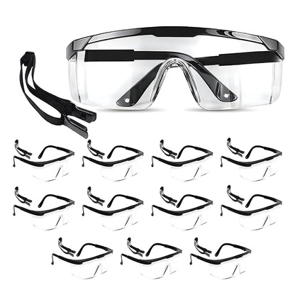 12 Pack Safety Glasses for Men & Women (12 Count)