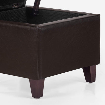 18 inch Square Storage Ottoman