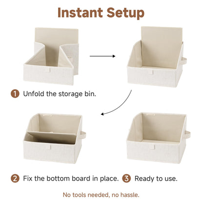 Closet Storage Bins (3 Count)