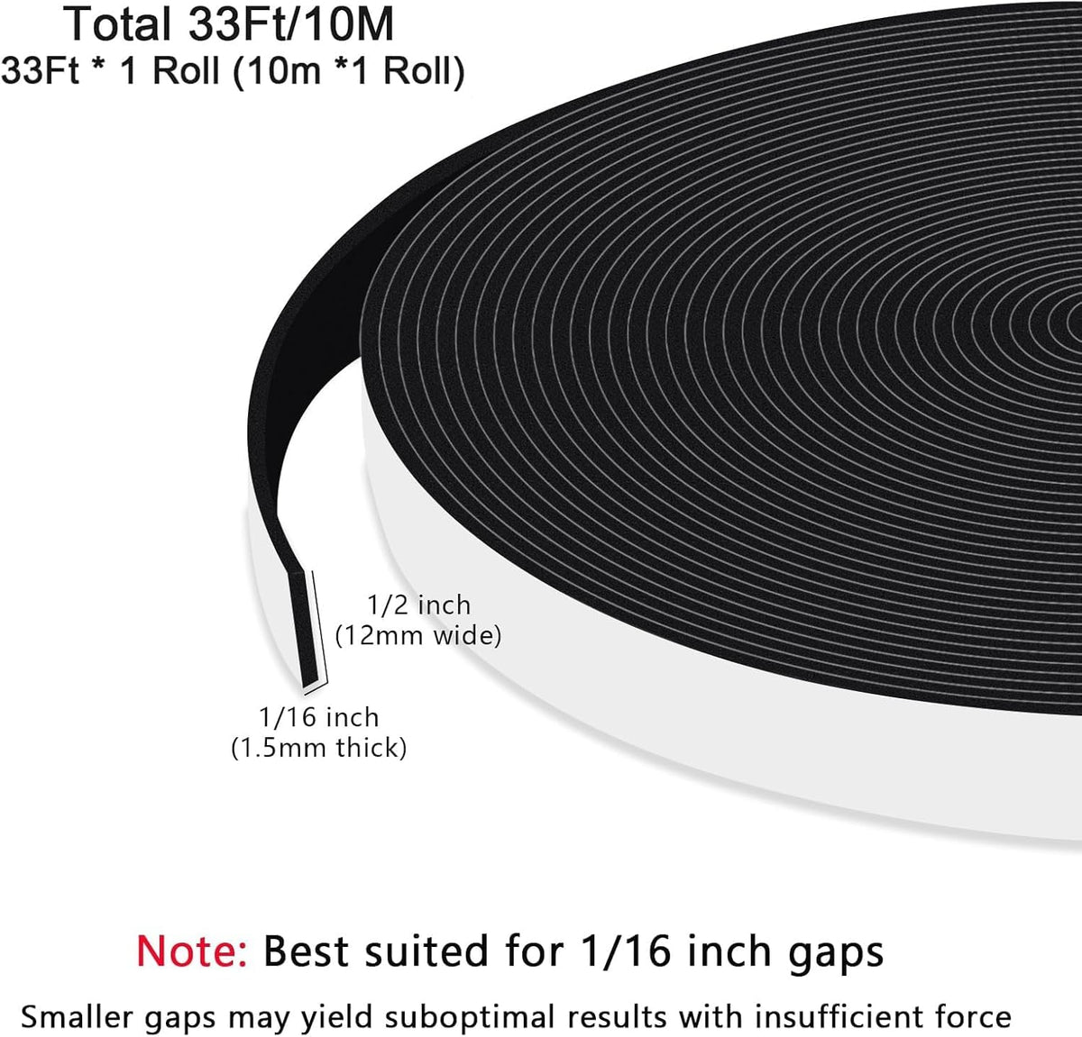 Thin Foam Tape (33 Foot)