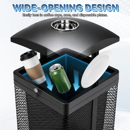 Outdoor Trash Can Commercial