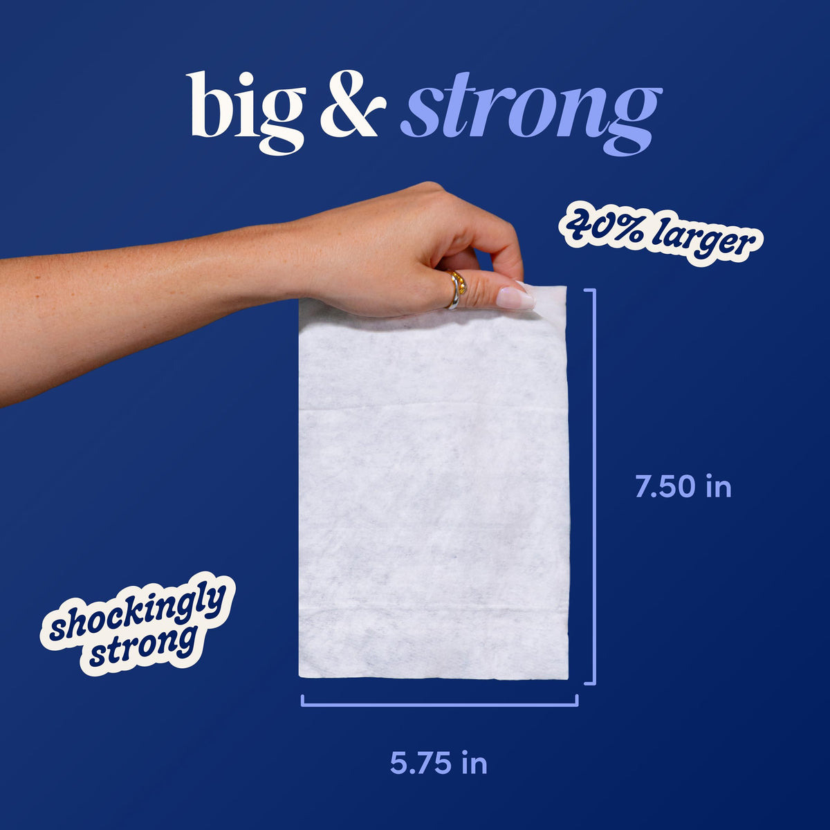 Flushable Wipes for Women (32 Count)