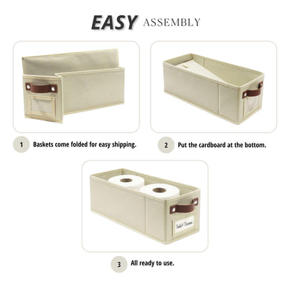 Narrow Storage Bins (4 Count)
