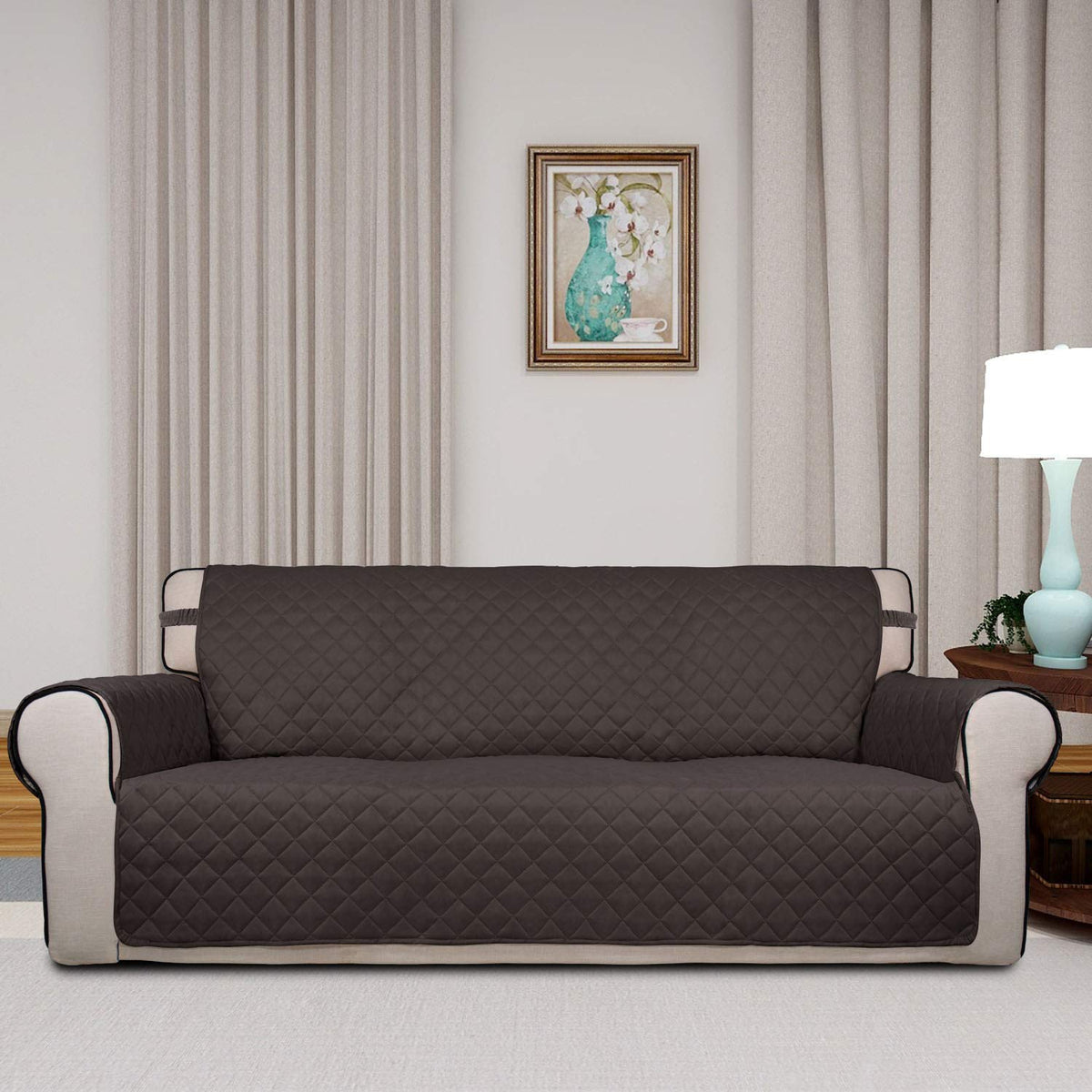 Reversible Quilted Sofa Cover Dog Couch Covers for Sofa